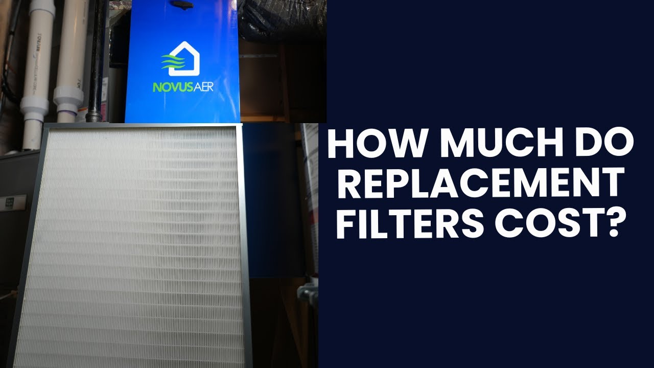 Where do I buy NovusAer replacement filters, and how much do they cost?