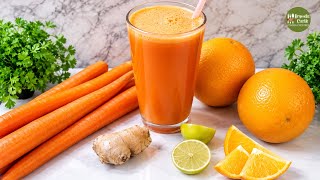 Cómo Preparar JUGO de ZANAHORIA Saludable Para la VISTA
