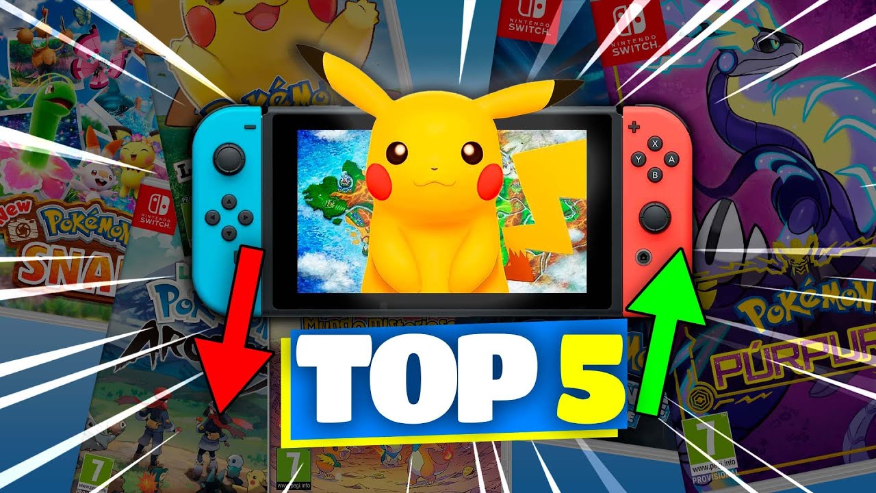 Los Mejores Juegos de Pokémon para Nintendo Switch en 2023 - YouTube
