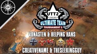 CreativeName & TheSeekingGuy vs VonAsten & Helping Hans | UTT2 Qualification 1 | Round 3 Match