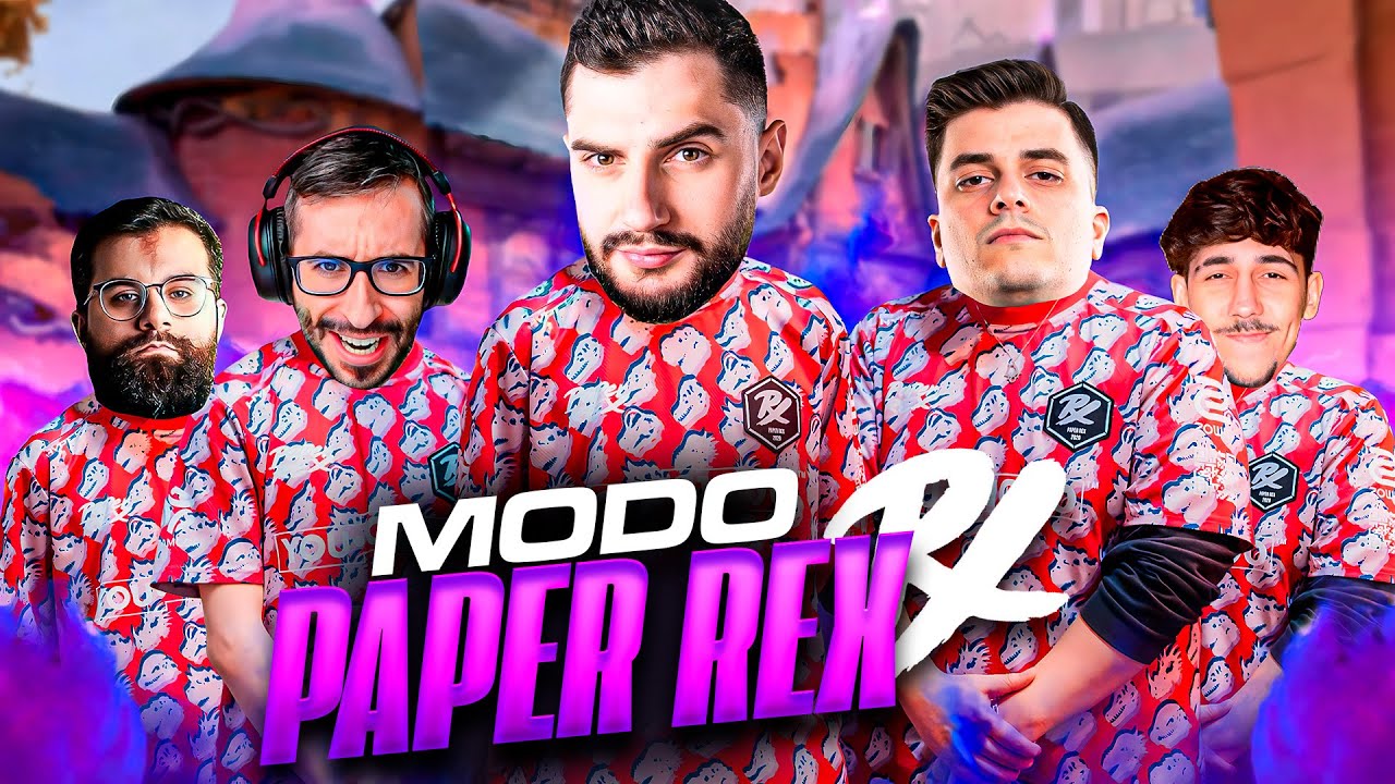 LA DISFRUTONA EN MODO PAPER REX​ EN VALORANT | Mixwell