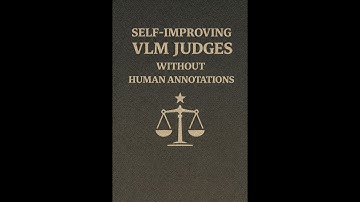 Self-Improving VLM Judges Without Human Annotations [Podcast]