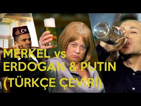 Merkel vs. Erdogan & Putin | Rap Savaşları (Türkçe Çeviri)