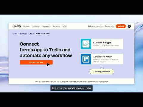 How to Integrate Forms.app with Trello via Zapier - Step by Step