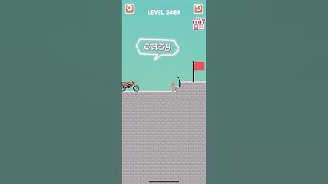 Draw bridge puzzle game level 2469 #drawing #game #Shorts