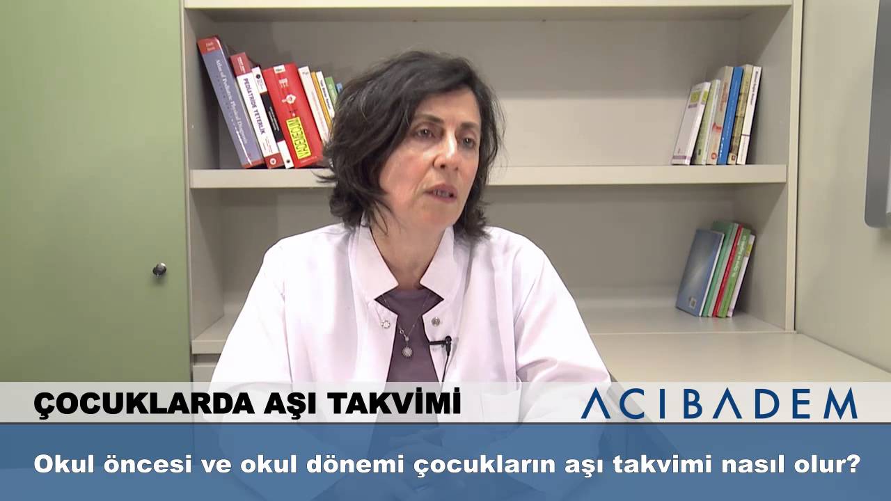Okul çocukları için aşı takvimi Okul çocukları için aşı takvimi