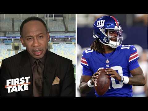 FIRST TAKE | Stephen A. suggests Giants trade for Joe Milton after Dart official out for season