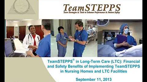 TeamSTEPPS in Long-Term Care: Financial and Safety Benefits of Implementing TeamSTEPPS