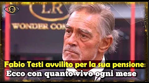 Le clamorose rivelazioni di Fabio Testi sulla sua ...