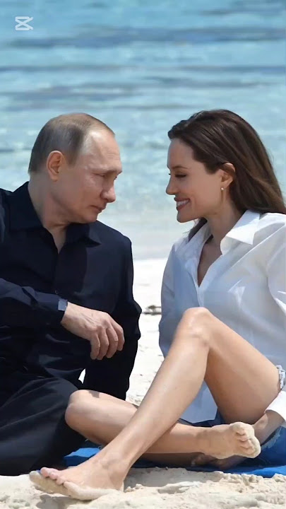 Vladimir Putin ♥️ Angelina Jolie #putin #angelinajolie