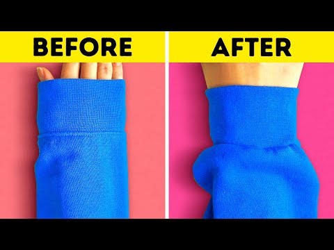 20 HACKS TO UPGRADE YOUR CLOTHES