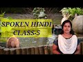 Spoken hindi class 5