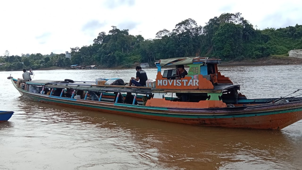 Perjalanan ke pedalaman Barito, Naik Masin Motor 