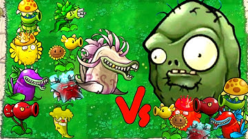 Merge Plants vs Zombies Evolution Gameplay - PVZ Fusion MOD (Android Games 01) Merge Battles