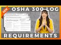 New osha 300 log requirements  by ally safety