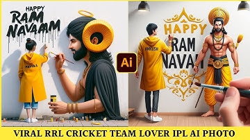 Ram Navmi Ai Photo Editing Bing | Create 3D Ram Navmi Ai Image | Ai Photo Ram navmi kaise banaen