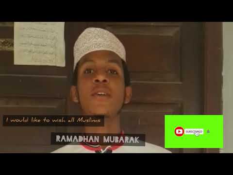 Ramdhan Turkish Song… RAMADHAN MÜBAREK OLSUN.,.