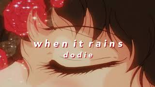 dodie - when it rains (c o v e r)