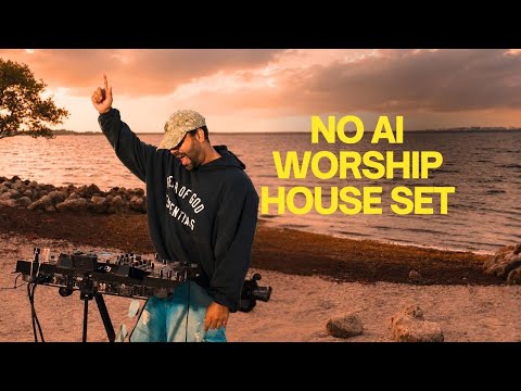 Sunset at key Biscayne Miami Afro House Worship, Maverick city, Bethel Music, Chris Tomlin