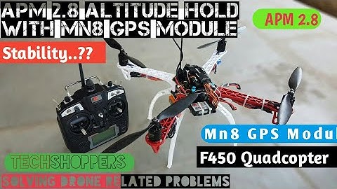 Apm 2.8 Altitude hold and stability Test flight