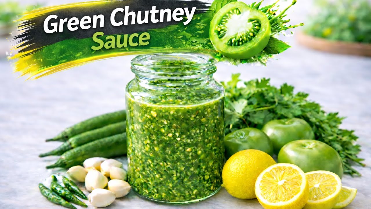  Secret Recipe! | راز چتنی سبز تند و تیز با ماندگاری بالا