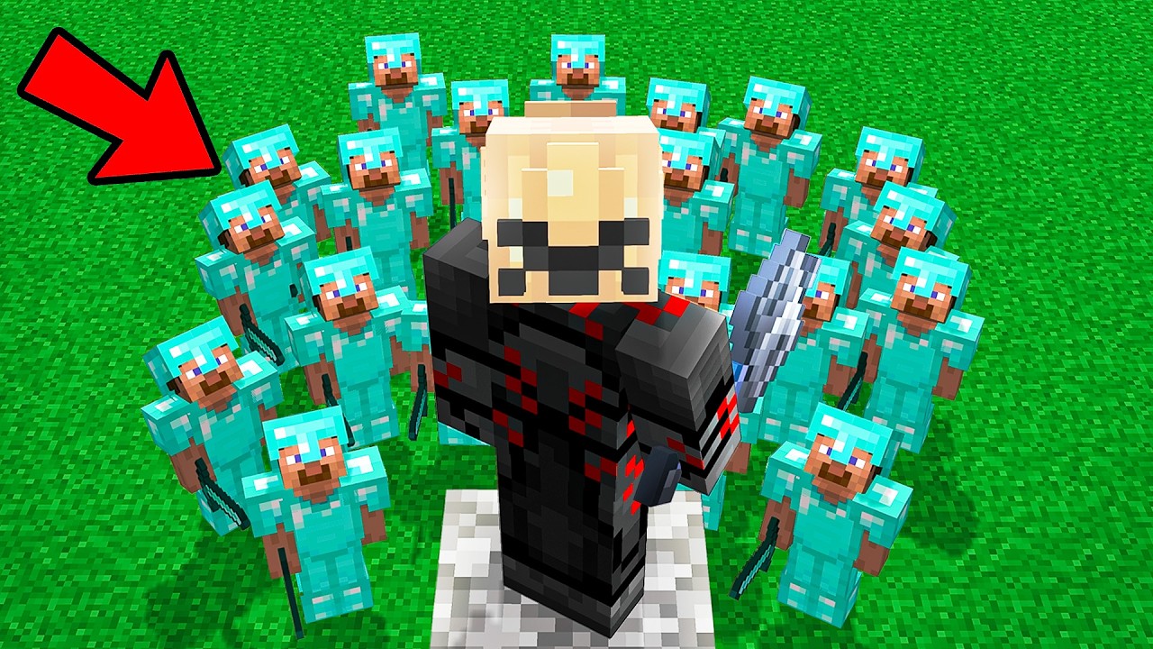 How Many Players Does It Take To Beat Minecraft's Best Player?