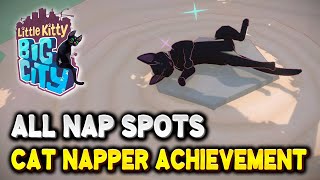 Little Kitty Big City ALL COSY NAP SPOT LOCATIONS | Cat Napper Achievement Guide