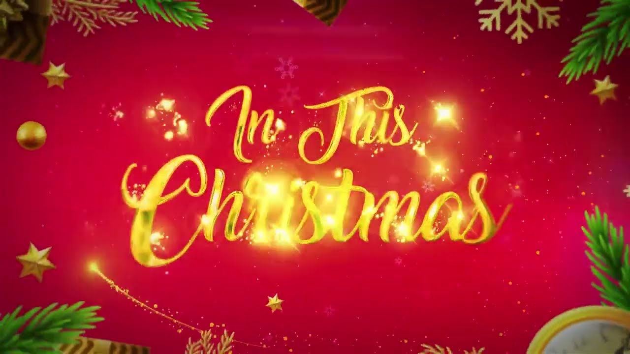 Christmas Intro | Happy New Year Opener (After Effects Template)★ Best AE Templates