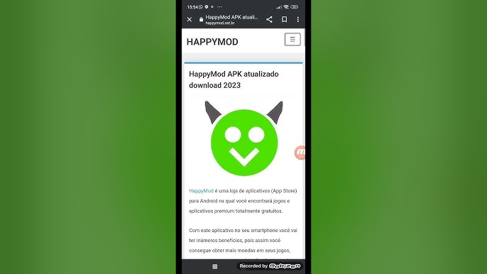 Como instalar o HappyMod passo a passo no seu smartphone