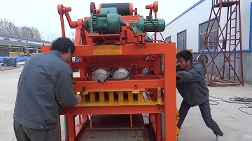 QTJ4-26C Semi automatic Block making Machine-Installation step 18