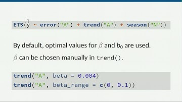 Exponential Smoothing: Trends (Part 4)