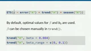 Exponential Smoothing: Trends (Part 4)
