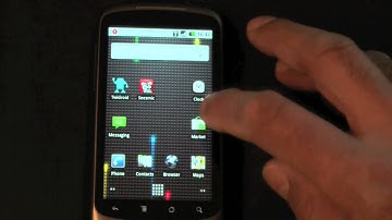 Google Nexus One - A short trip around the UI