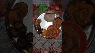 Wednesday lunch Thali ? thalishorts shorts ytshorts youtubeshorts viral