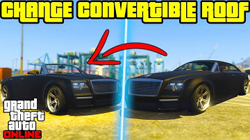 How to Open and Close the roof on your Convertible Car - GTA 5 Online Tutorial