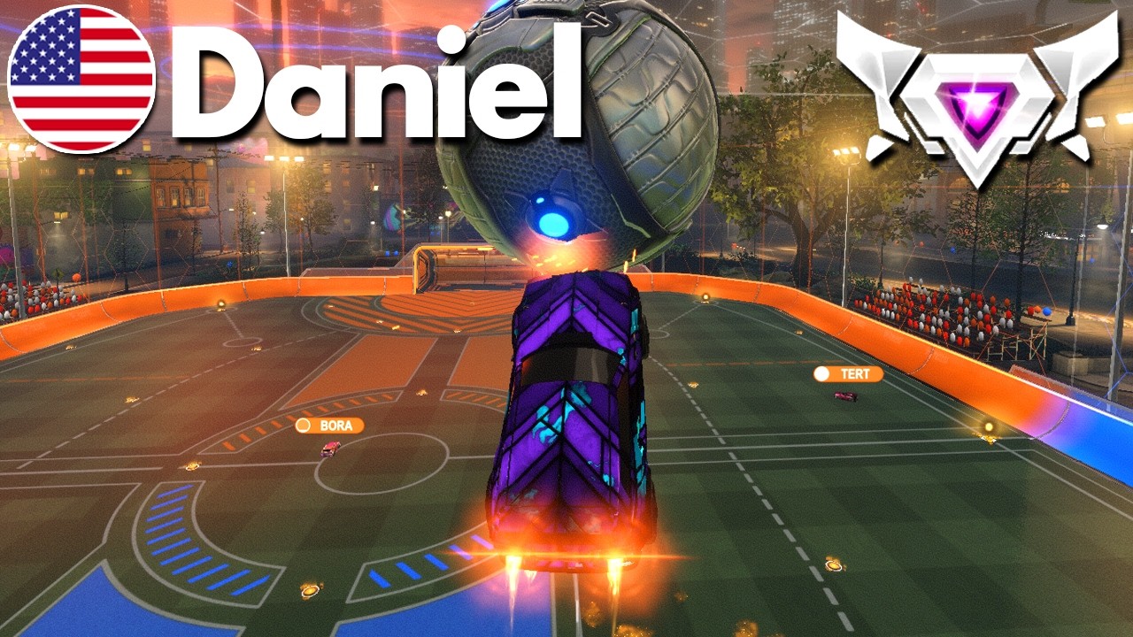 1 HOUR of DANIEL Rocket League Gameplay (SSL 2v2) - YouTube