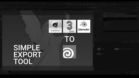 Cinema 4d, 3ds Max and Blender to HOUDINI