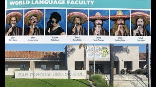 Teachers slammed for donning Sombreros and mustaches in yearbook photo