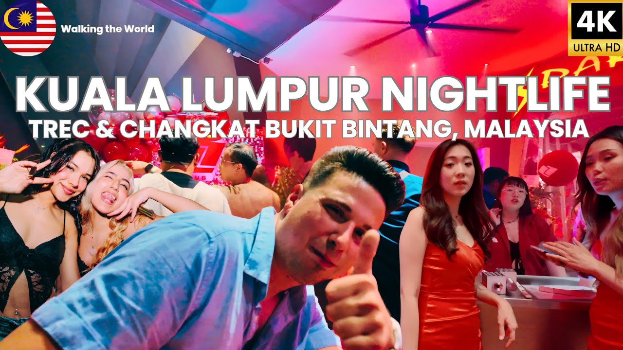 Kuala Lumpur Nightlife EXPOSED at 3:00 AM: INSANE Party Scene at TREC & Changkat Bukit Bintang [4K]