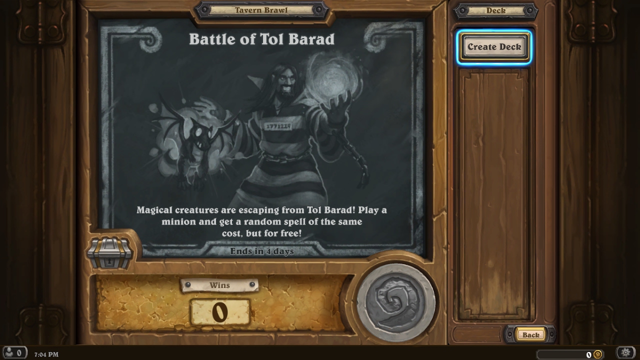 Battle Of Tol Barad Hearthstone