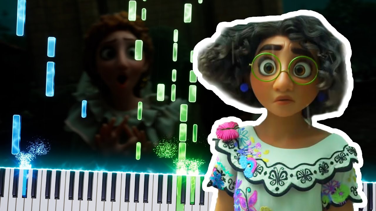 Encanto - We Don't Talk About Bruno: Piano Tutorial - YouTube