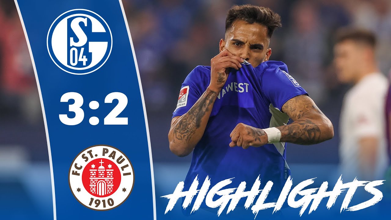 Per Aufholjagd in die BUNDESLIGA Highlights FC Schalke 04 - FC St