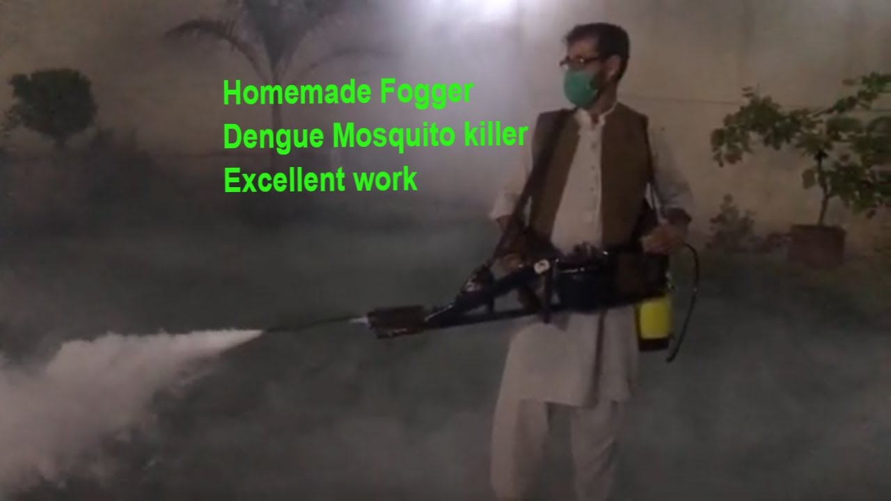 Mosquito killer smoke Fogger machine made by Qazi Brothers special for Dengue Virus YouTube
