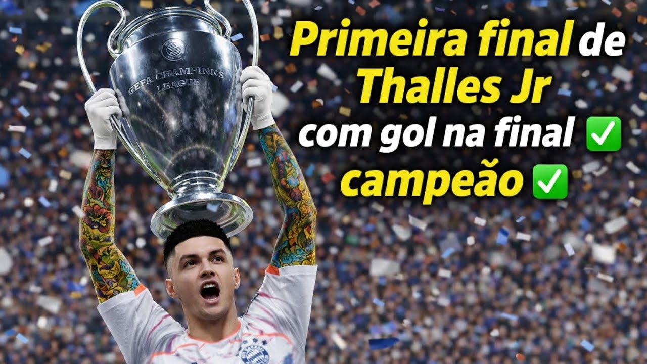 PRIMEIRA FINAL DE THALLES JR * teve gol ?