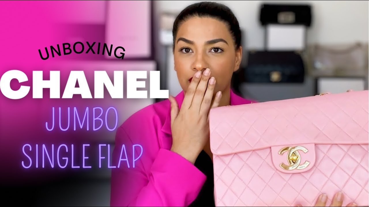 PINK CHANEL MAXI BAG UNBOXING - IF YOU LOVE PINK AND CHANEL, YOU'LL DIE FOR  THIS 💕 