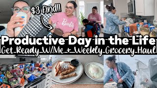 Productive Day as a Single Mom | Goodwill Finds, Realistic Weekly Grocery Haul + GRWM! by Boss Mom Hustle 4,702 views 2 months ago 39 minutes