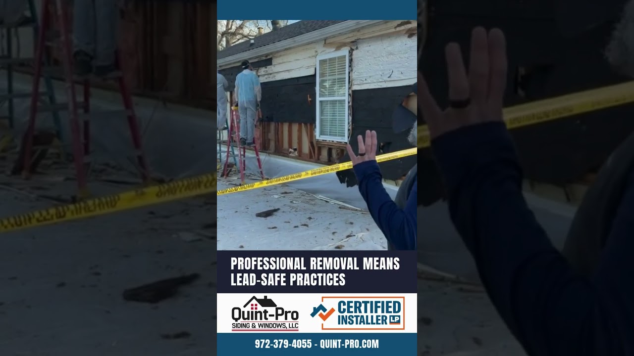 Professional Removal Means Lead-Safe Practices