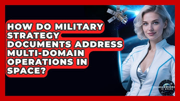 How Do Military Strategy Documents Address Multi-Domain Operations in Space? - Warriors In Space