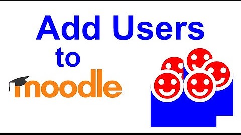 Add / Upload New Users | Moodle | Kovolff