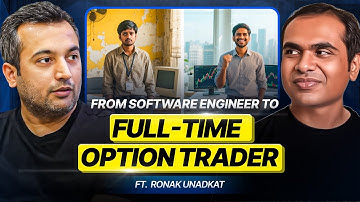 From Software Engineer to Full-Time Option Trader | Ronak Unadkat Trading Journey |MastersInOne-EP61